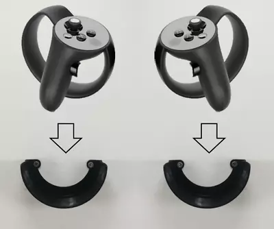 Controller Touch Wall Bracket/Mount For Oculus Rift (2 In A Pack) : Black • $23.55