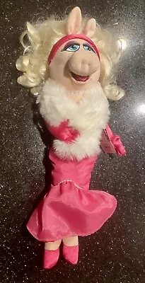 Disney Miss Piggy 20” Hot Pink Muppets Plush Doll With Tags • $41.77