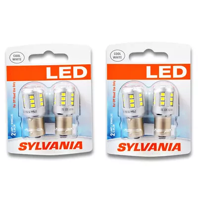 Sylvania SYLED - Two 2 Packs - 1156SL LED Bulb Back Up Daytime Running Turn Fz • $29.50