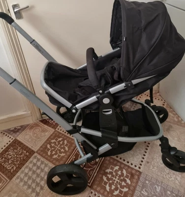 £48 • Buy Mothercare Xpedior Travel System - Pram Pushchair, Car Seat, Cosy Toes