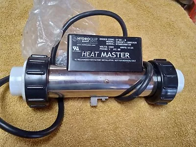 HydroQuip Heat Master Spa Inline Heater CT101-B Model C3B43P1-8002AUB NEW No Box • $75