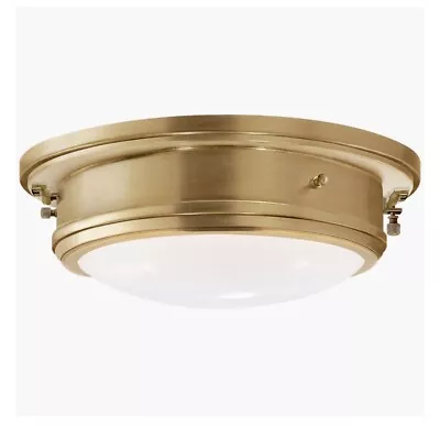 Visual Comfort Ralph Lauren Marine Porthole Medium Flush Mount • $500