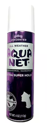 Aqua Net Professional Hairspray Extra Super Hold 4oz All Day / All Weather • $10.99