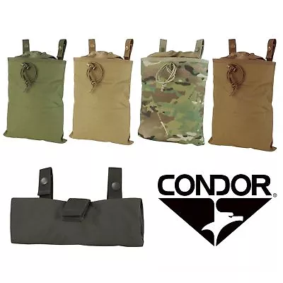 Condor MA22 Tactical MOLLE Roll Up Utility Magazine Recovery Drop Dump Pouch • $17.95