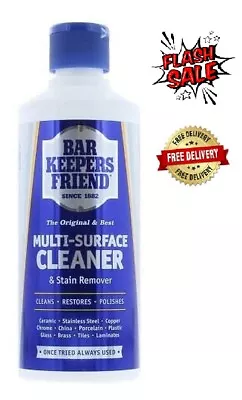 £4.19 • Buy Bar Keepers Friend Multi Surface Household Cleaner & Stain Remover Powder 250 G