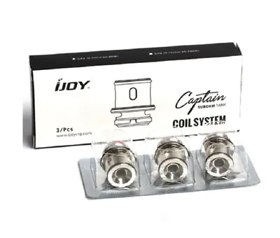 IJOY Captain Coils CA2 0.3ohm 60W-80W COILS HEAD AUTHENTIC UK SELLER • £5.99