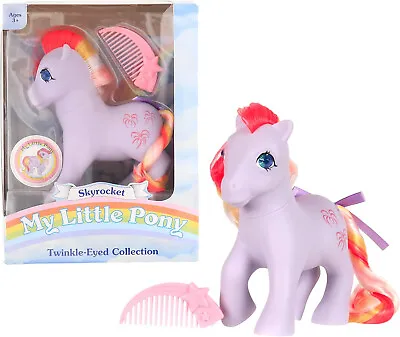 My Little Pony Retro Classic Collectable Figure TWINKLE-EYED SKYROCKET BNIB • £12.99