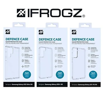 ZAGG Clear Case For Samsung Galaxy S21 FE S22 + S22 ULTRA Shockproof Slim Cover • £4.49