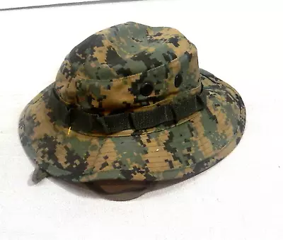 Marine Corps Boonie Hat Usmc Digital  Camouflage Size 7 • $20