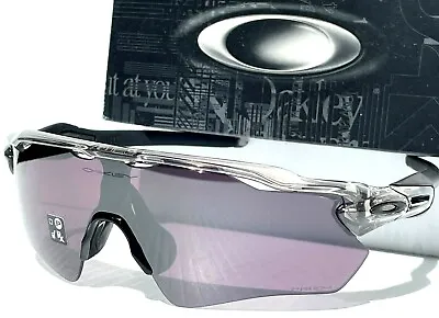 NEW Oakley RADAR EV PATH Grey Smoke Ink PRIZM ROAD Black Lens Sunglass 9208-82 • $174.88