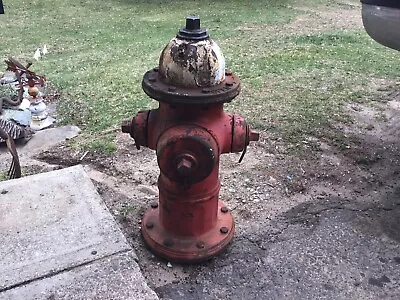 Original Mueller Heavy Cast Iron Fire Hydrant Made In USA 🇺🇸  1992 • $500