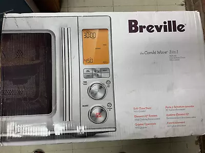 Breville BMO870BSS1BUC1 Combo 3 In 1 Convection Microwave - Silver • $385