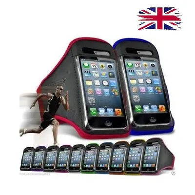 £2.25 • Buy Adjustable Armbands Cycling Jogging Case Covers For Mobile Phones IPod MP3 New 