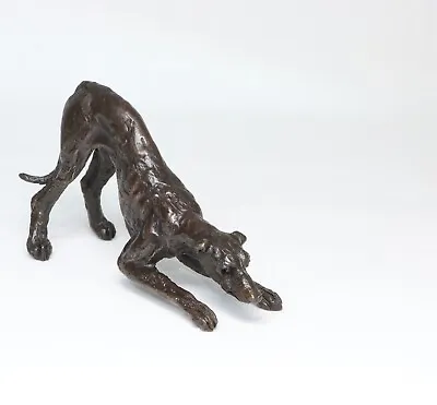 £79 • Buy Greyhound  Lurcher  Playing Solid  Bronze - Muhmood Tahir