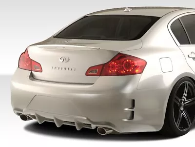 Duraflex G Sedan G25 G37 Elite Rear Bumper Cover - 1 Piece For G35 Infiniti 07- • $440