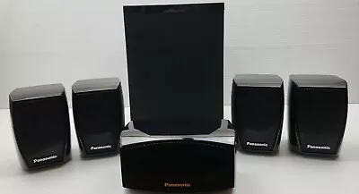 Panasonic Surround Sound Speakers Set Of 6  SB-HW71 SB-HF10 SB-HS10 SB-HC10 • $47