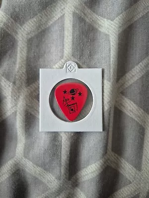 Kiss Ace Frehley Farwell Tour Guitar Pick 2000 Red • £12