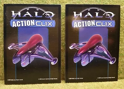 8) Halo Actionclix. V03 - BANSHEE STATS CARDS • £0.99