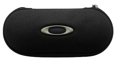 Oakley Vault Sunglass Case Zipper Closure Hard Shell Nylon 07-025 Black • $18.99