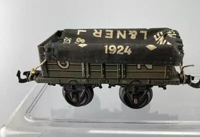 Bing O Gauge Tinplate #1572 Gn Lner With Original Tarpaulin Clean Condition !! • £58.77