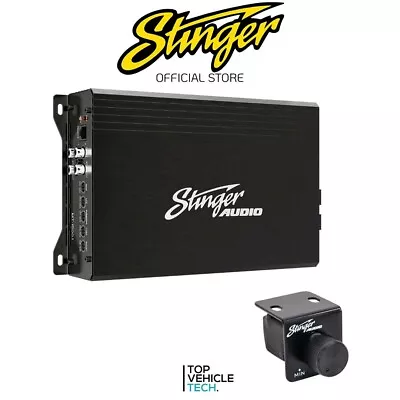 3000w Car Amplifier 1500w Rms Stinger Mt-1500.1 Bass Subwoofer Car Audio • £159.99