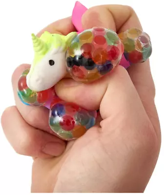 $5.98 • Buy Giftworks Rainbow Squishy Mesh Ball Unicorn - 8422 Stress Relief Sent At Random