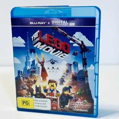 The Lego Movie Blu-Ray Region B Children's Family Animated Comedy Adventure • $6.99