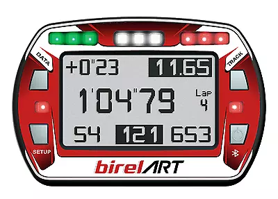 Birel Art Style Gel Sticker For Alfano Pro Iii Evo Lap Timer - Karting • $31.39