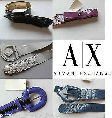 £14 • Buy New Armani Exchange AX Womans Ladies Designer Shoes Dress Giorgio Fashion Belt