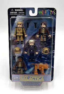 Battlestar Galactica Colonial Warriors 30th Anniversary Minimates Set *very Rare • $158.70