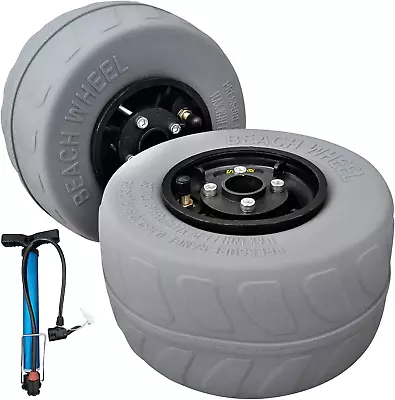 VEVOR Beach Balloon Wheels 13  Replacement Sand Tires TPU Cart Tires For Kayak • $55.48