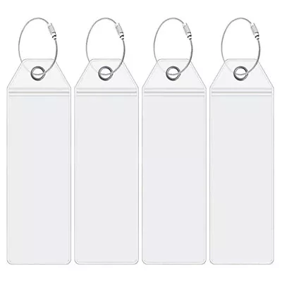  4 Pcs Cruise Baggage Tag Stainless Steel Travel Luggage Accessory Case Tags For • $6.99