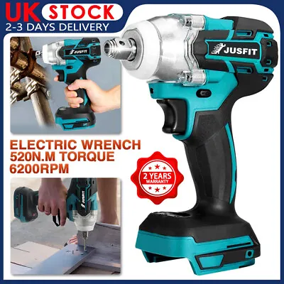 £22.87 • Buy Brushless Cordless Impact Wrench 1/2  Drive Ratchet Nut For 18V Makita Replace