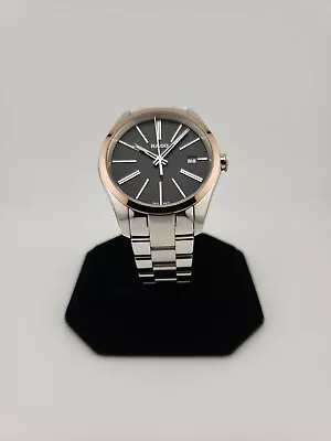 Rado Hyperchrome Men's Black Dial Rose Gold Bezel Swiss Watch - R32184163 • $319.99