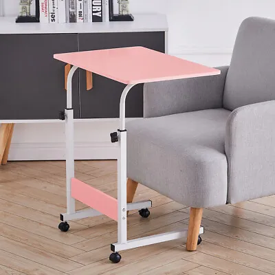 Folding Portable Table Height Adjustable Coffee Dinner Laptop AidDisability Desk • £18.95