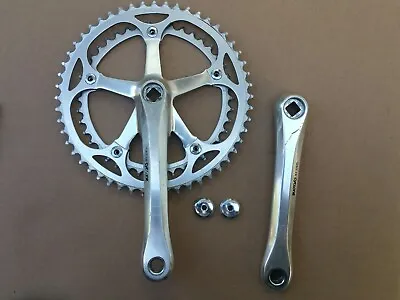 Vintage Suntour Cyclone Road Bike Double Crankset 175mm 52/42 Japan • $89