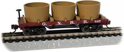 Bachmann Trains - Old-Time Water Tank Car - Great Northern - N Scale • $37.32