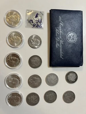 $379.99 • Buy Morgan Silver Dollar  & U.S. Silver One Dollar Coins Lot 18 Coin Lot