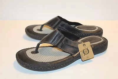 Born Black Leather Corvo Sandals Mens Size 13 NEW • $49.99