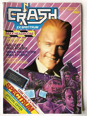 Crash ZX Spectrum Magazine #26 March 1986 Vintage 80s Gaming Mag • £9.95