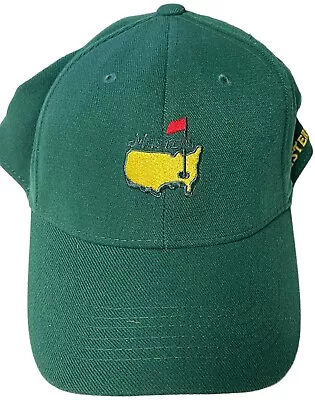 Masters Augusta Embroidered Green PGA Golf Hat/Cap Vintage Fitted/Large/New • $49.95