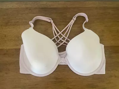 PINK Victoria's Secret Lilac 36DDD Wear Everywhere T-Shirt Lined Front Close Bra • $24.99