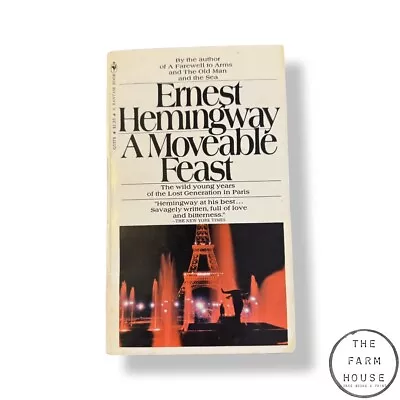 A Moveable Feast - By Ernest Hemingway - 7th Printing Paperback - 1970 • $9.80