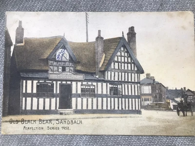 £5 • Buy Old Black Bear, Sandbach. Perfection Series. Dated 1907