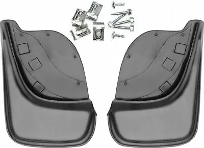 2x Mud Flaps Dirt Protection BLACK Rear For Volvo 940 945 • $27.72