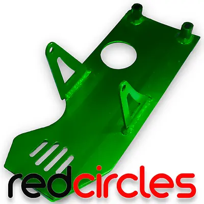 GREEN PIT BIKE SUMP GUARD / BASH PLATE FITS KICK START 50cc 110cc 125cc PITBIKES • £12.99