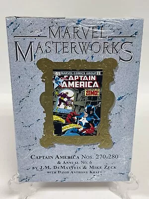 Captain America Marvel Masterworks Vol 16 DM COVER Marvel HC Hardcover Sealed • $47.95
