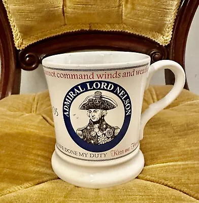 £5 • Buy Holkham Pottery Battle Of Trafalgar Mug Nelson