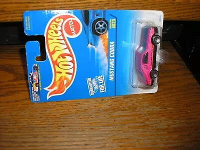 Nice Hot Wheels 1980's Ford Mustang Cobra 5.0 Foxbody Muscle Car Pink Free SHIP • $29.99