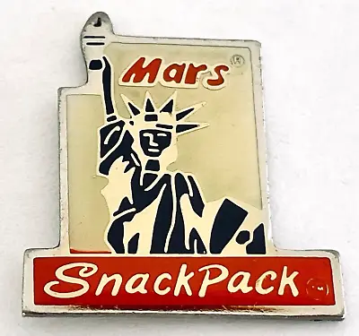 MARS CONFECTIONARY SNACK PACK Made By MARS Inc. - Vintage PIN BADGE BROOCH • $6.50